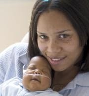 Julian English as a baby